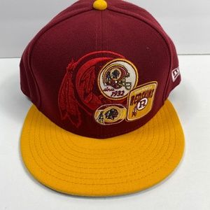 New Era Washington redskins fitted hat 7 3/8